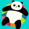 Chilling Panda paint by numbers