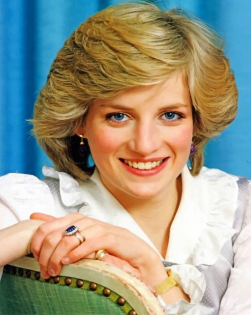 Gorgeous Lady Diana paint by numbers