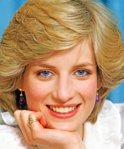 Lady Diana paint by numbers