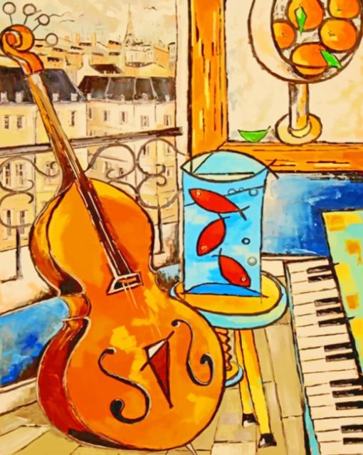 Music Instruments Paint by numbers