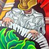 Man Playing Piano paint by numbers