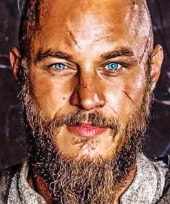 Travis Fimmel Ragnar Vikings Paint by numbers