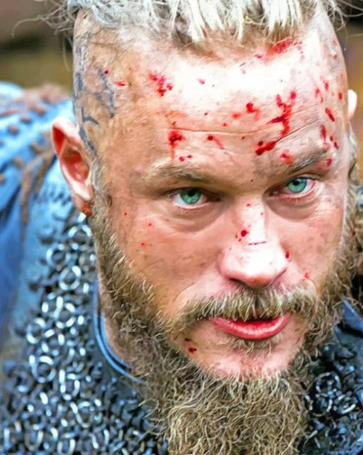 Ragnar Vikings Paint by numbers