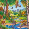 Animals Forest paint by number
