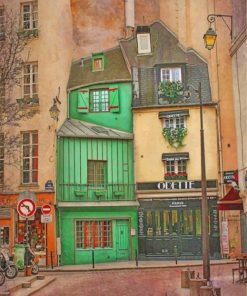 The Old Paris paint by numbers