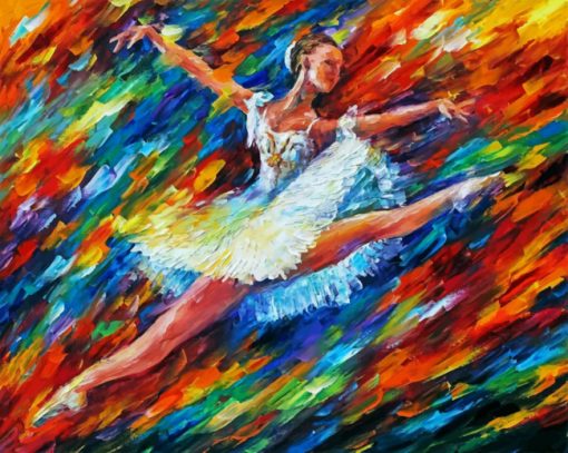 Ballet Dancer Art paint by numbers