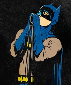 Batman Hero paint by number