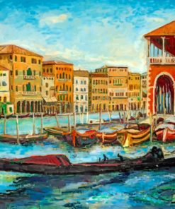 Aesthetic Abstract Venice paint by numbers