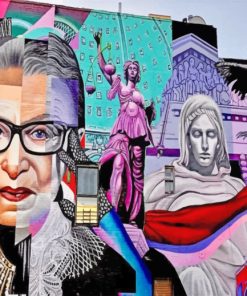 Bader Ginsburg Mural paint by numbers