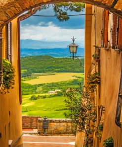 Italian Countryside Piant by numbers