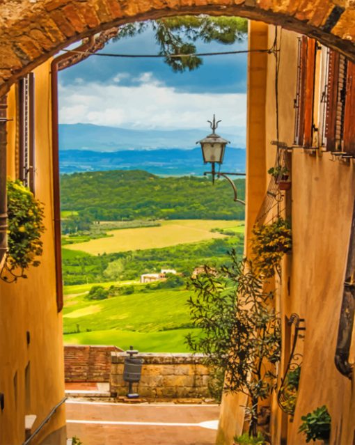 Italian Countryside Piant by numbers