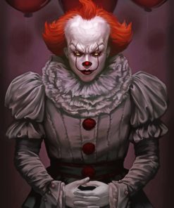 pennywise It paint by numbers