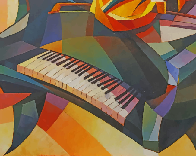 piano art paint by numbers
