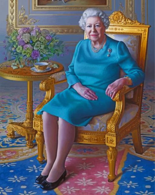 Queen Elizabeth Paint by numbers