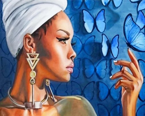 african-woman-paint-by-number