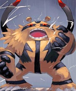 electivire-pokemon-paint-by-numbers