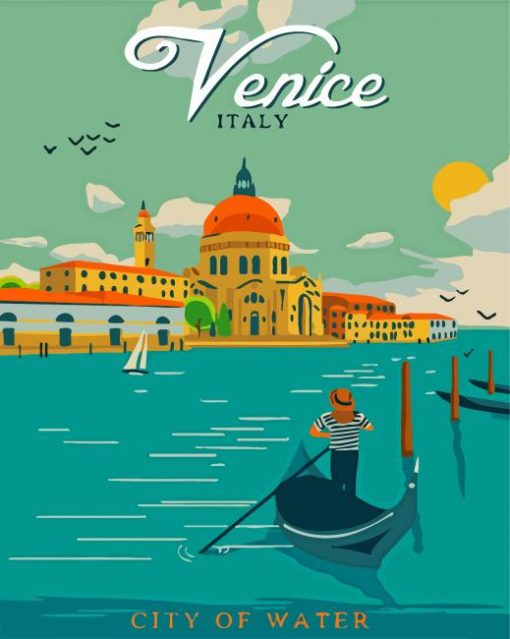 City Of Water Venice Paint by numbers