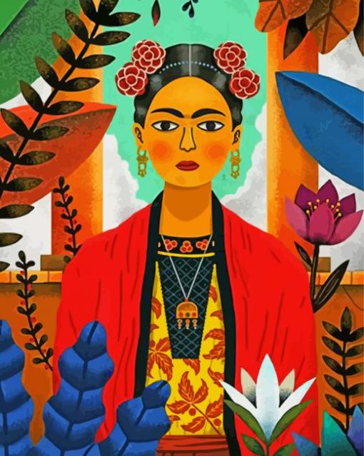 Frida Kahlo Art Paint by numbers