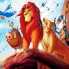 Lion King Movie Paint by numbers