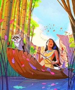 Pocahontas Paint by numbers