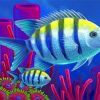 Tropical Fish Paint by numbers