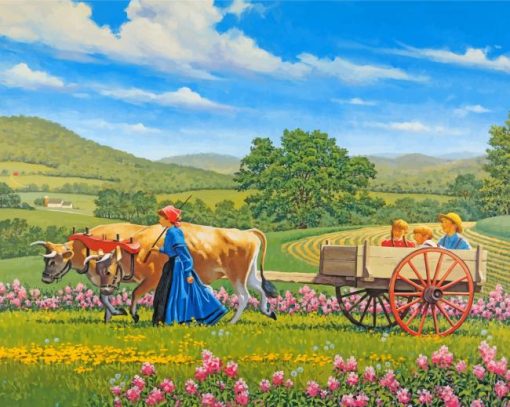 Country Life John Sloane Paint by numbers