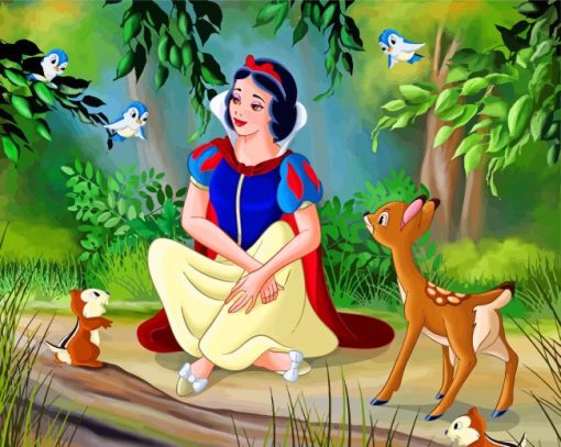 disney-snow-white-and-friends-paint-by-numbers