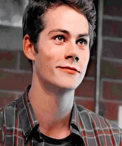 handsome-dylan-o-brien-paint-by-number