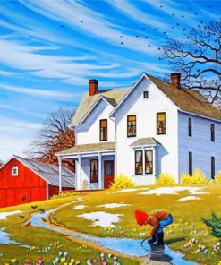 white-house-and-barn-paint-by-numbers