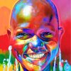 Colorful African Woman Paint by numbers