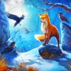 Crows And Fox Paint by numbers