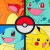 Pokemon Characters Paint by numbers