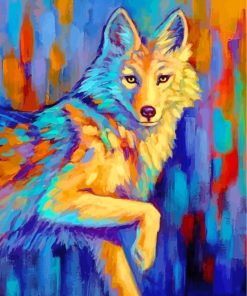 Wolf Art Paint by numbers
