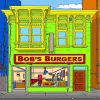 Bobs Burgers Restaurant Paint by numbers