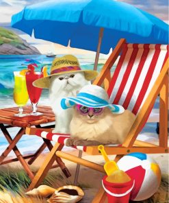 cats-enjoying-summer-paint-by-numbers