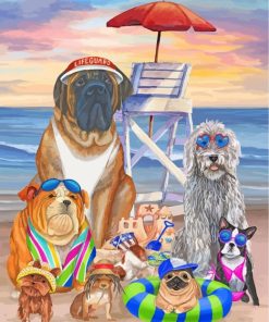dogs-enjoying-the-summer-paint-by-numbers
