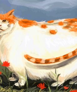 fat-domestic-long-haired-cat-paint-by-numbers