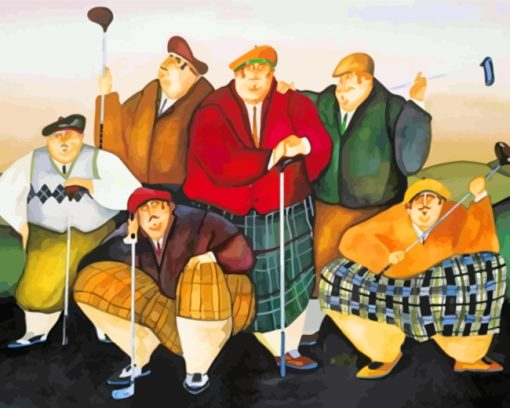 fat-golfers-paint-by-numbers