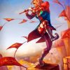 Female Bard Paint by numbers