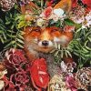 floral-fox-paint-by-numbers