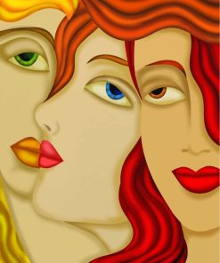 three-women-faces-paint-by-numbers