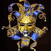 Venetian Carnival Mask Paint by numbers