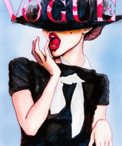 vogue-woman-paint-by-numbers