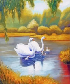 white-swans-(2)-paint-by-numbers