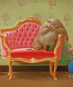 wombat-chilling-paint-by-numbers