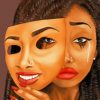 African Woman Crying Paint by numbers