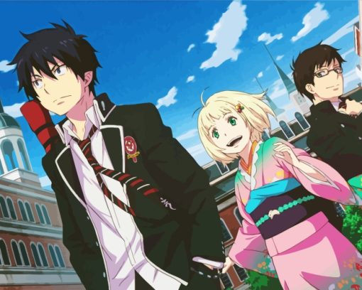 Blue Exorcist Characters Paint by numbers