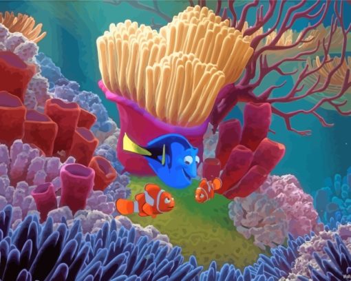 Disney Finding Nemo Paint by numbers