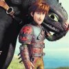 How To Train Your Dragon Paint by numbers