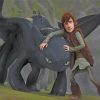 How To Train Your Dragon Movie Paint by numbers